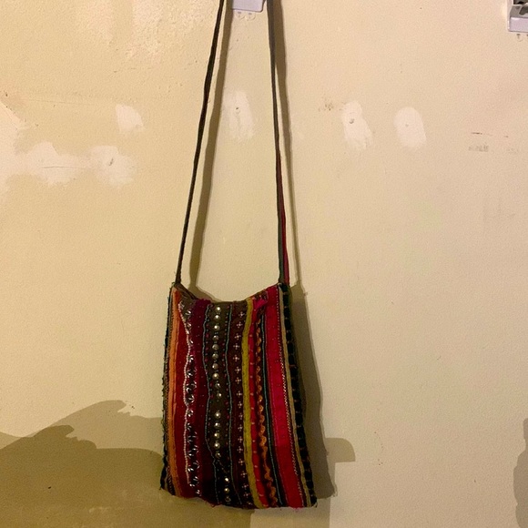 Boho embroidered bag - Picture 3 of 3